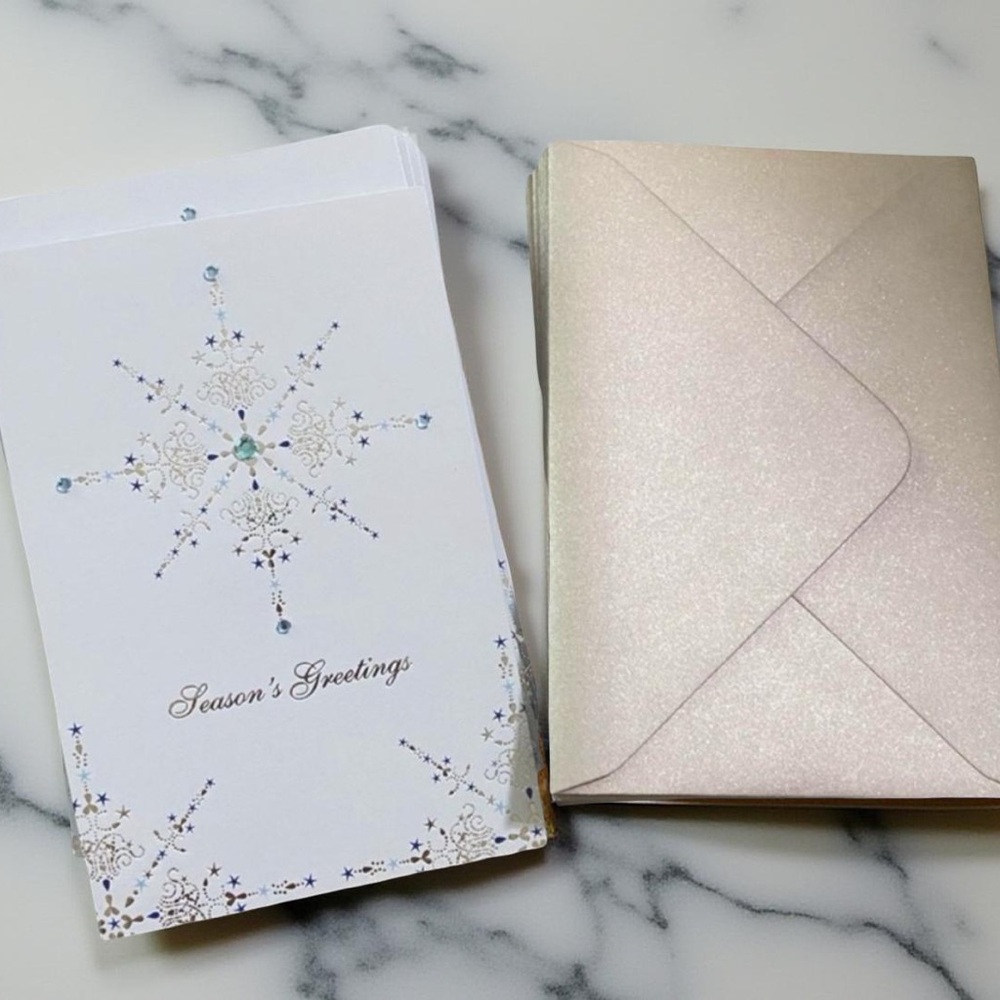 ~BUNDLE ONLY~14 Season's Greetings Cards with Envelopes